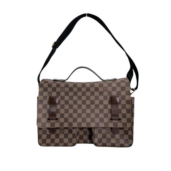 LOUIS VUITTON Brown Damier Canvas Shoulder Bag